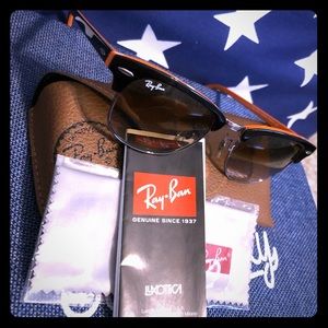 Women’s Ray Ban Clubmaster sunglasses